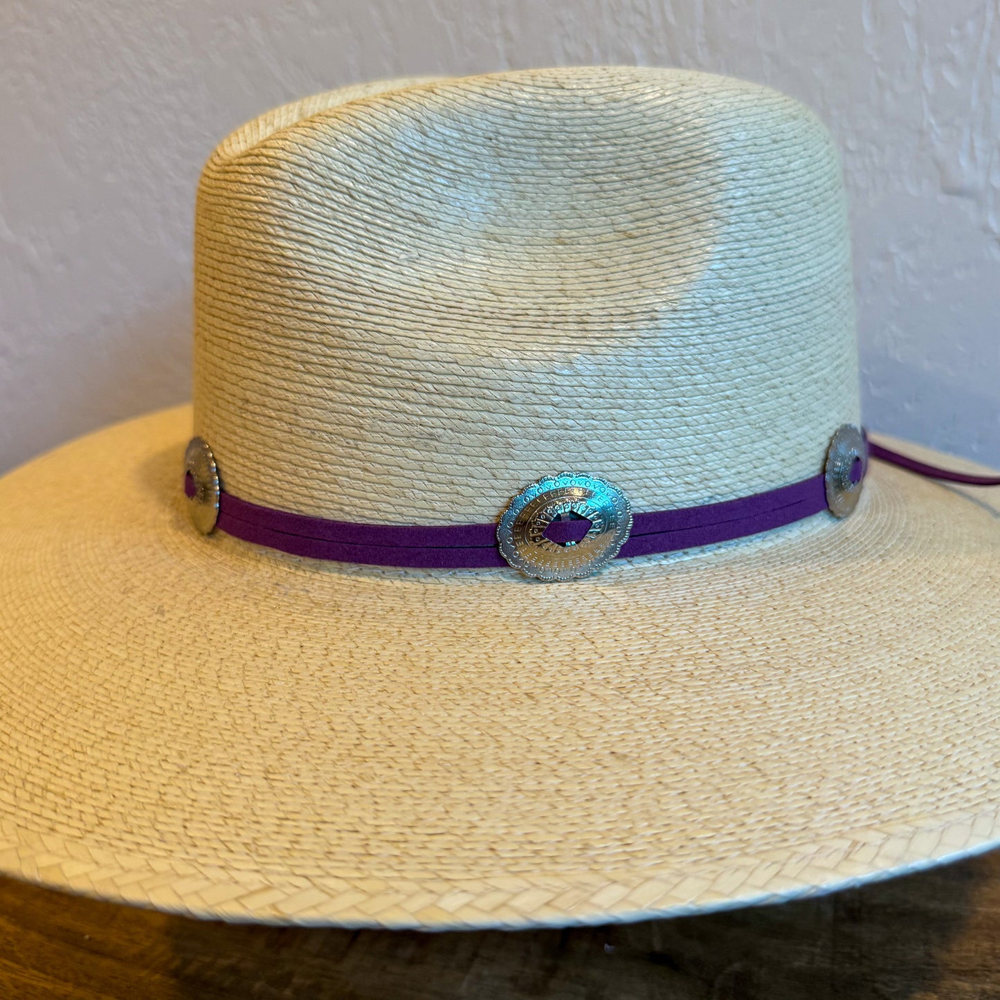 Rancher Hat | Purple Concho