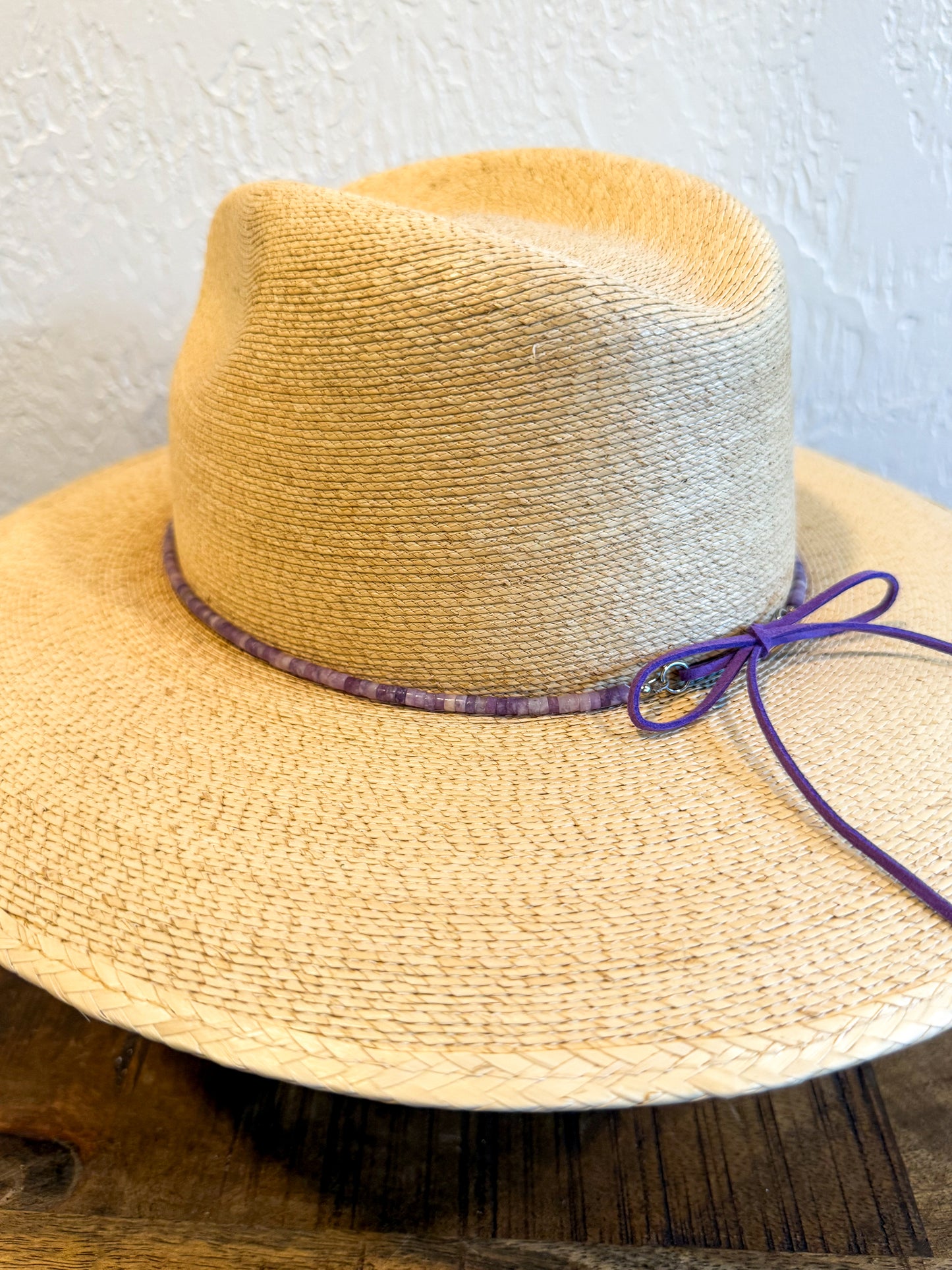 Rancher Hat | Purple Lepidolite