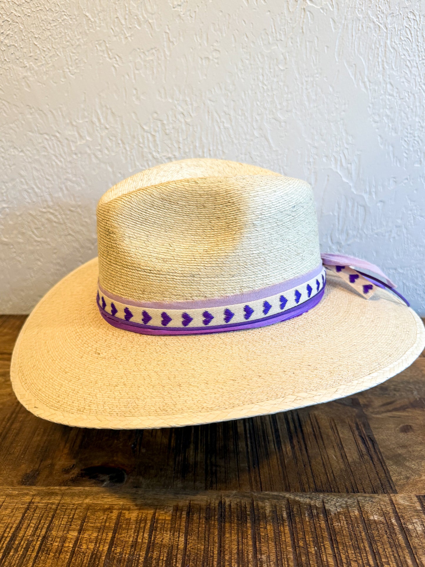 Rancher Hat | Purple Hearts