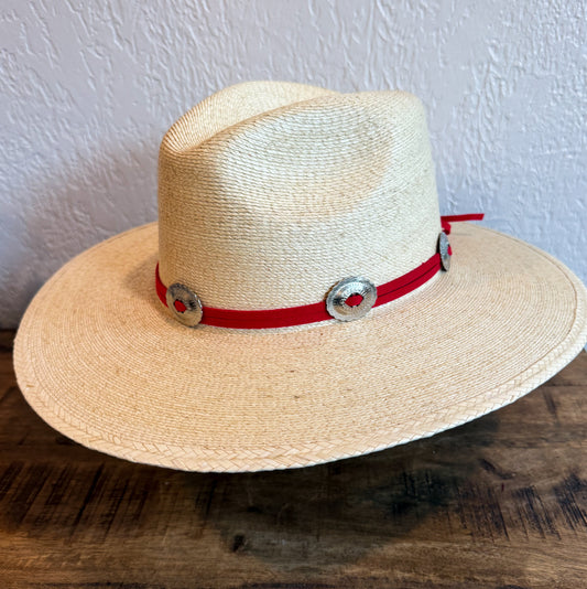 Rancher Hat | Red Concho