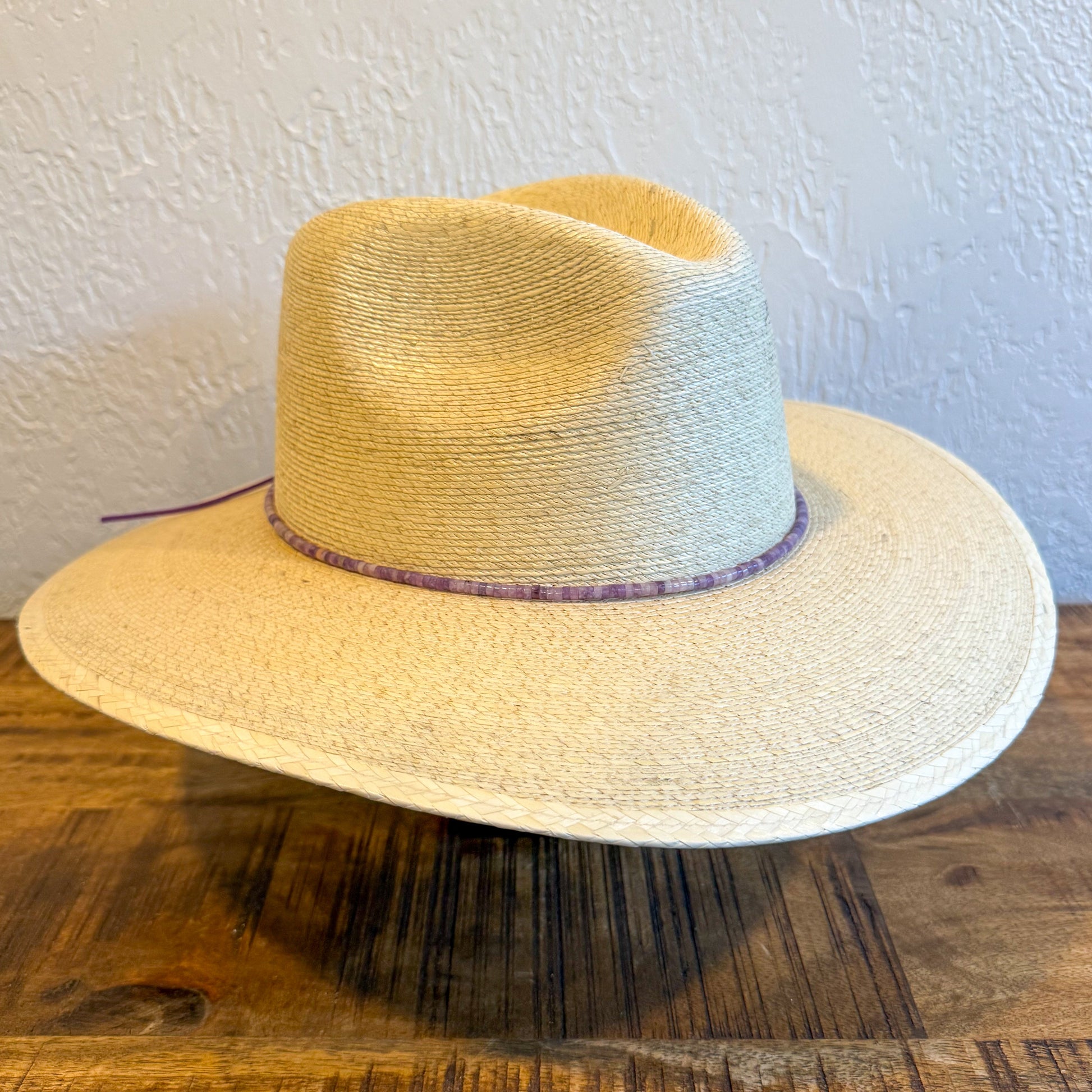 Custom purple stone Hat Band 