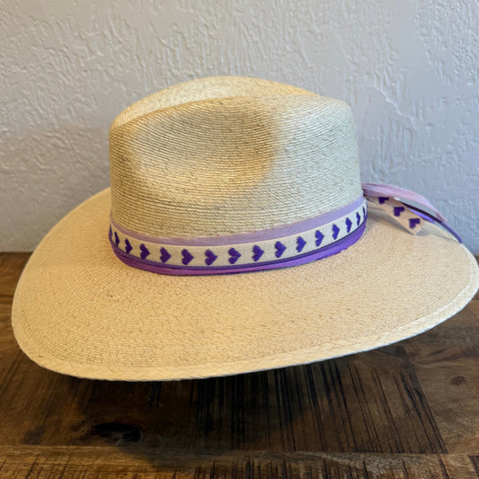 Rancher Hat | Purple Hearts